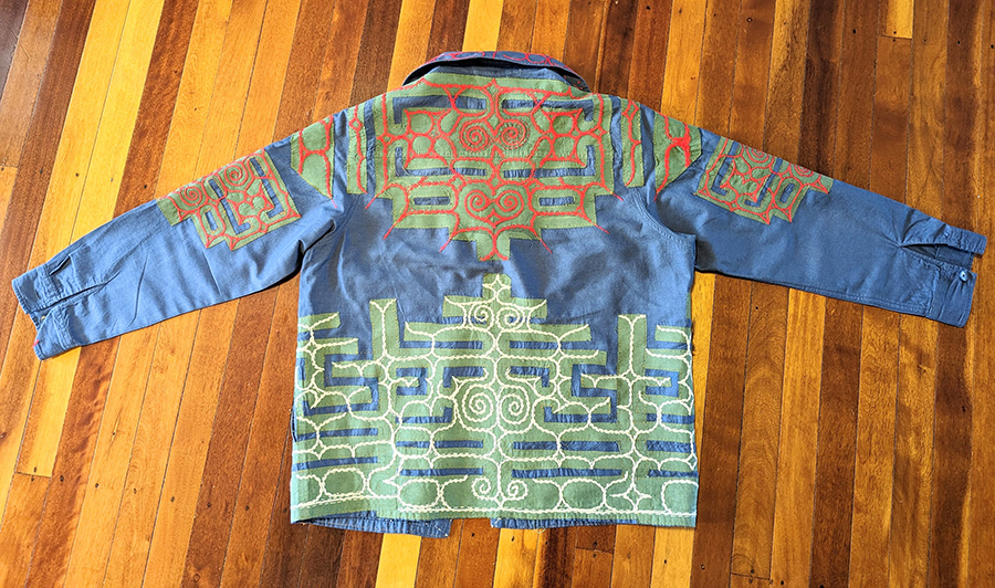 Upcycled Chore Jacket with Ainu Designs - Bespoke Blokes